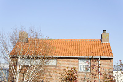 Front roof - before